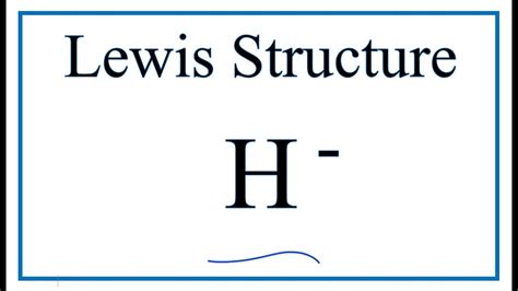electron dot structure of hydrogen.